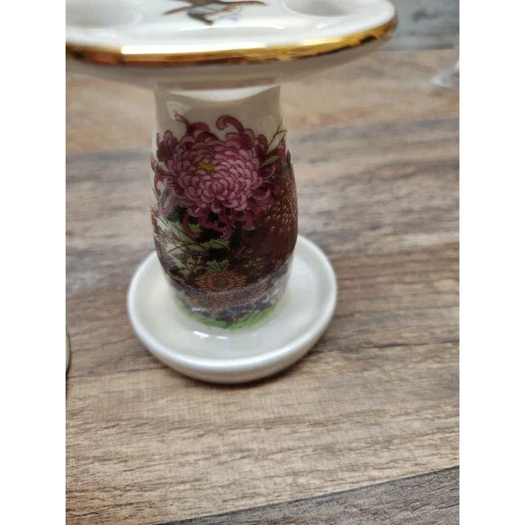 Shibata Japan 2 Piece Bathroom Set: Soap Dish, Toothbrush Holder To Cotton Core - Picture 7 of 10